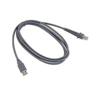 Hsyzygian Cable USB A a RJ45, recopilación de datos rápida y precisa para Datalogic CAB4120, compatible con una amplia gama de escáneres de código de barras para cable de escáner Datalogic