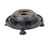 Hsyzygian Conos de alta fibra de vidrio con claridad de sonido mejorada y varios tamaños de actualización de sonido de coche, altavoces bajos con borde de goma para vehículos