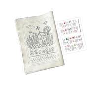 Hsyzygian El juego completo de libros de costura incluye patrones de hilo de aguja e instrucciones paso a paso (idioma español no garantizado)