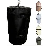 Hsyzygian - Protector de filtro de piscina confiable de 28.3 x 50 pulgadas, se adapta a muchos tipos de filtros, cubierta de equipo antipiscina