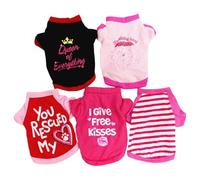Hsyzygian Ropa de verano para mascotas, chalecos estampados divertidos, transpirables, sin mangas, para clima cálido, ropa transpirable para perros