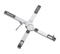 Hsyzygian Soporte universal plegable para portátil de 43.2 cm, 5 alturas ajustables, ligero y flexible