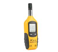 HT-86 Medidor Digital de Humedad y Temperatura. Termómetro e higrómetro multifunción, con Bulbo húmedo/Punto de rocío, para Uso Diario e Industray