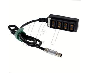 HT Alexa RS 3 pines a 4 puertos D-tap cable adaptador hembra P-tap