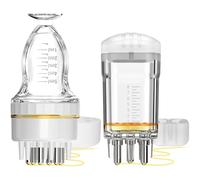 HT-YXXPro Aplicador de minoxidil, aplicación rápida en un minuto directamente en el cuero cabelludo, sin derrames, peine aplicador de minoxidil, herramienta aplicadora de minoxidil, portátil