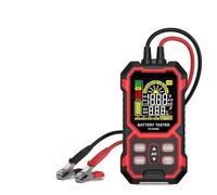 HT3500E - Probador de batería automotriz de 12 V/24 V, prueba de capacidad 0-1999 CCA con resistencia interna y SOH/SOC para plomo-ácido, EFB, para baterías AGM, gel