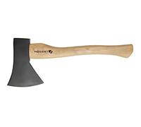 HT3B064 Hacha Acero Endurecido 400mm 1kg Madera (Nogal) HÖGERT TECHNIK