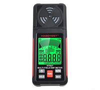 HT627 Multi Field EMF Meter Detector de radiación con sonido y alarma de luz para campo magnético de CA, campo eléctrico y detección de radiación RF