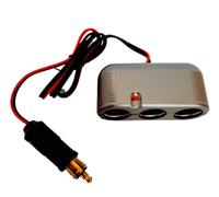 HTC Equipements Triple Toma AC DIN 12/24 V 10 A