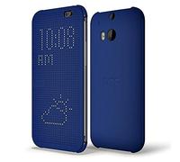 HTC G086M10A1 - Funda con tapa para HTC One (M8) azul