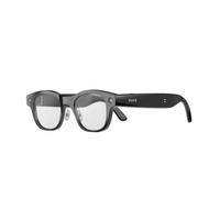 HTC VIVE Eagle - Gafas AI - Cuadradas - Negras - Lentes transparentes - Gemini o ChatGPT AI con privacidad incorporada - Lentes ZEISS