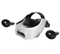 HTC Vive Pro Focus Plus 6DOF VR Headset in Almond White Bundle Including VR Headset, Controllers, Face Cushion, QC 3.0 Charger and USB Type-C Cable