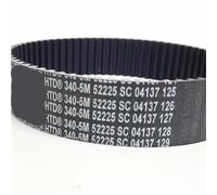 HTD 1350-5M 2000-5M 1195-5M herramientas de correa de agarre eléctrico impresora 3d generador de Motor sincronización dentada 1 Uds(HTD1195-5M,1PC_20MM)