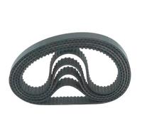 HTD - Correa dentada de 5 m, longitud 820 mm-1100 mm, ancho 10 mm-30 mm, material de goma, ingeniería Precis, compatible con poleas para un alto rendimiento