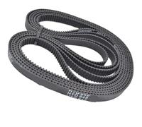 HTD3M Timing Belt Lp=630 633 636 639 642 645 648 651 654 657 660 663 669 672-690 Width 15mm Rubber 5Pcs(675-(225 Teeth))