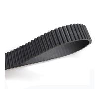 HTD8M Correa de distribución síncrona 1152-8M 144 dientes 15/20/25/50 mm de ancho, correa transportadora industrial de goma de alta precisión compatible con modelos 1136 1144 1160