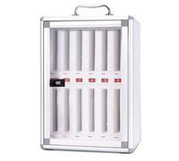 HTDRE Caja para Guardar celulares con Cerradura de combinación - 12-60 Ranuras para Uso en aulas, oficinas, escuelas y conferencias, gabinete para exámenes (12 Ranuras)