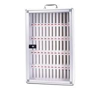 HTDRE Caja para Guardar celulares con Cerradura de combinación - 12-60 Ranuras para Uso en aulas, oficinas, escuelas y conferencias, gabinete para exámenes (12 Ranuras)