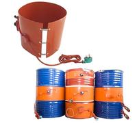 HTDRE Calentador de bidón con termostato para un Control eficiente de la Temperatura en bidones de Aceite, tuberías y Tanques de Agua.