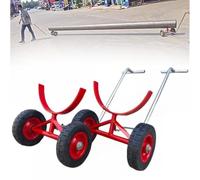 HTDRE Carretilla elevadora portátil para tuberías de Incendios, 2 Unidades, Capacidad de Carga de 1000 kg, fácil de Mover, Ideal para construcción e Industria, DN400 (43 cm/17")