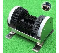 HTDRE Cepillo raspador de Acero Inoxidable de Alta Resistencia para Suelas de Botas y Zapatos, para Eliminar Polvo, Nieve y Manchas del Calzado de Exterior.