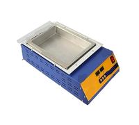 HTDRE Crisol de Soldadura, Bandeja de Soldadura, baño desoldador de Soldadura, crisol Digital Doble sin Plomo, 280 x 200 x 45 mm, 21,2 kg, 2000 W, CM 280S para Soldadura y Soldadura.