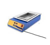 HTDRE Crisol de Soldadura CM-250S, Doble crisol Digital sin Plomo, para soldar, desoldar y desoldar, 250 x 160 x 45 mm, 1800 W