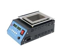 HTDRE Crisol de Soldadura sin Plomo de 1000 W, 16 x 11 cm, Pantalla Digital Doble, Capacidad de 5,7 kg (107 A)