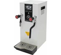 HTDRE Espumador de Leche eléctrico Comercial - Vaporizador de Leche con Temperatura Ajustable y máquina para espumar café y Calentar Bebidas, Capacidad de 12 litros.