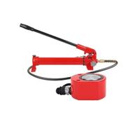 HTDRE Gato hidráulico con retracción automática, Gato con Capacidad de 50 toneladas con Bomba Manual CP-700, Kit de Cilindro hidráulico, múltiples ángulos de Uso,