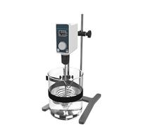 HTDRE Homogeneizador, agitador eléctrico de Laboratorio con Pantalla Digital, Mezclador de Techo, Equipo de Laboratorio, 20 L, 1500 RPM (OS-15S sin Soporte)