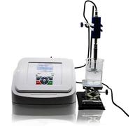 HTDRE Homogeneizador ultrasónico, sonicador portátil para disrupción Celular en Laboratorio, Control Digital con Temporizador de pulsos de Encendido/Apagado.