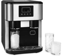 HTDRE Macchina per il Ghiaccio portatile con tritaghiaccio e distributore, comandi Touch per una rapida produzione di Ghiaccio Nella cucina di casa