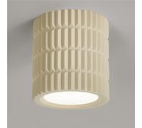 HTERWQEA LED Tricolor Dimmable Ceiling Light 7W Nordic Resin Flush Mount 5.5 Inch Close to Ceiling Lamp for Girls Room Bedroom Nursery Corridor and Entrance