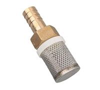 HTGAOO Filtro de Manguera de 6 a 19 mm for Lavado de Autos, riego de jardín, Filtro de latón, Bomba de pulverización, Malla de Acero Inoxidable (6 mm)(16mm)