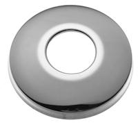 HTGAOO Placa Base for Grifo, 1 Accesorio de baño con Cubierta Pared Ascendente Acero Inoxidable Autoadhesivo (46x21x5mm)(68x26x13mm)