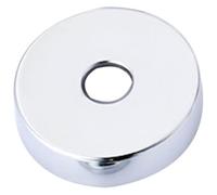 HTGAOO Placa Base for Grifo, Accesorio de baño for tubería Agua con Brida Pared for Circular Dividido Acero Inoxidable (60x21x15mm)(50x21x12mm)