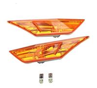 HTGMTGPACC Luces De Giro Indicadoras Para Civic 2016 2017 2018 2019 2020 2021 Luz Señal Giro Luz Lateral Hoja 34350-TET-H01 34300-TET-H01(Orange with bulbs)