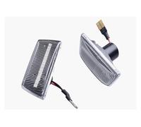 HTGMTGPACC Luces De Giro Indicadoras Para Opel Para Insignia Para Astra Para Corsa Luz LED Dinámica Posición Lateral Intermitente Secuencial(Dynamic Crystal)