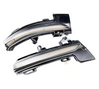 HTGMTGPACC Luces De Giro Indicadoras Para Skoda Para Octavia Mk3 Para A7 5E 2013-2019 Conjunto Luz Indicadora LED Dinámica Señal Giro Espejo Retrovisor(Blue and yellow)