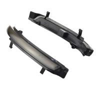 HTGMTGPACC Luces De Giro Indicadoras Para Skoda Para Octavia Para SUPERB 2008-2014 Luces Intermitentes LED Dinámicas Secuenciales Conjunto 2 Piezas(Dynamic Smoked)