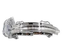 HTGMTGPACC Luces De Giro Indicadoras Para VW Para Tiguan 2017 2018 2019 Conjunto Luz Indicadora Lámpara Señal Giro Espejo Lateral 5NG 949 102(Silver Left side)