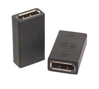 HTGuoji Acoplador Displayport, 8K @60HZ DP hembra a hembra, adaptador DP hembra compatible con Displayport 1.4 para extensión y transferencia de cable DP (2 piezas)