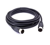 HTGuoji Cable conector DIN de 4 pines, extensión de adaptador de 4 pines a macho para dispositivos de audio DVR y DIN (3 metros)