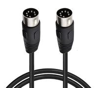 HTGuoji Cable DIN de 7 pines, DIN macho a macho, interfaz de controlador profesional, cable de audio para Bang & Olufsen, Naim, Quad sistemas estéreo (1 metro)