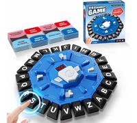 HTGWCG Juego de palabras, juegos de mesa para niños y adultos con 2 modos, 24 teclas, letras presionadas, juego familiar, juegos de fiesta con temporizador de pantalla, juego de rompecabezas para