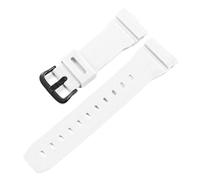 HTHRRFE Accesorios de reloj compatibles con Casio G-Shock DW5600 DW6900 G5600 G5700 GW-M5610 GW-5000 GM5610 GWX5600 Correa de silicona de 16 mm(White black)