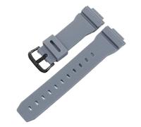 HTHRRFE Accesorios de reloj compatibles con Casio G-Shock DW5600 DW6900 G5600 G5700 GW-M5610 GW-5000 GM5610 GWX5600 Correa de silicona de 16 mm(Grey black)