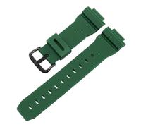 HTHRRFE Accesorios de reloj compatibles con Casio G-Shock DW5600 DW6900 G5600 G5700 GW-M5610 GW-5000 GM5610 GWX5600 Correa de silicona de 16 mm(Green black)