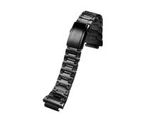 HTHRRFE Compatible con Casio GSHOCK DW-H5600 Dw-h5600mb Reloj for hombre Cadena Caja Acero inoxidable sólido Correa Pulsera Bisel metálico Accesorios(Black only strap)